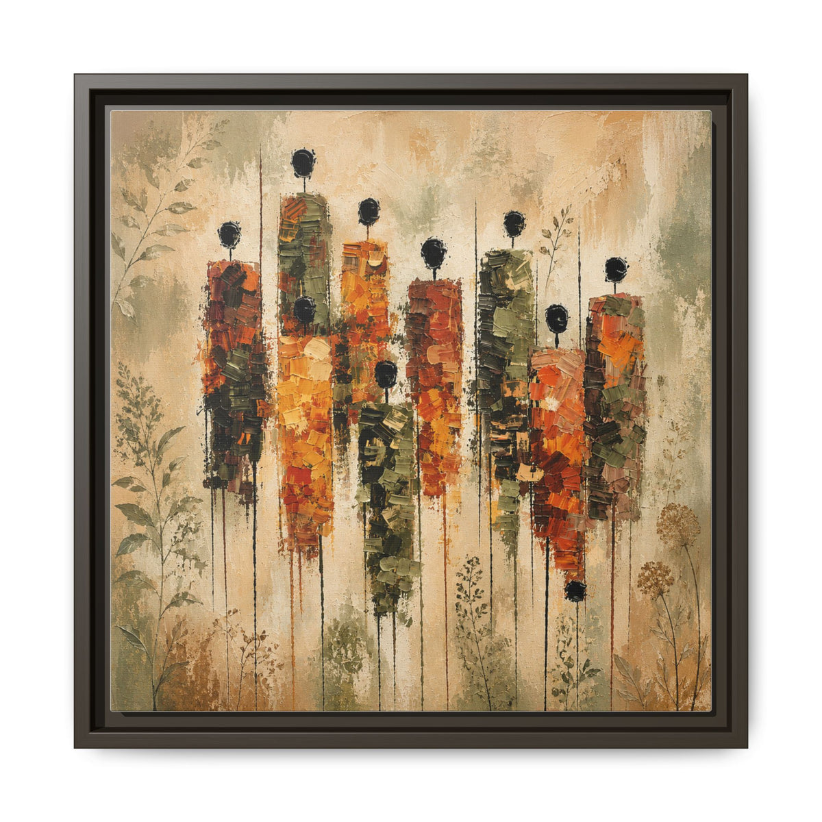 Gathered Earth Matte Canvas