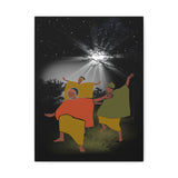 Moon Dance Matte Canvas Print