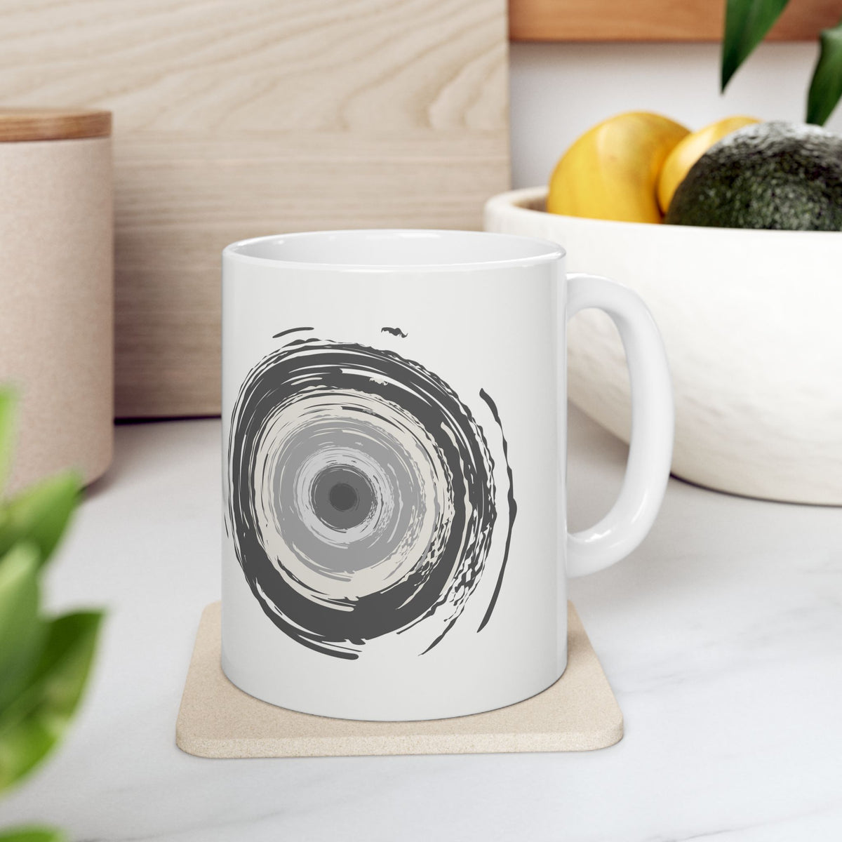 Centered Ceramic Mug
