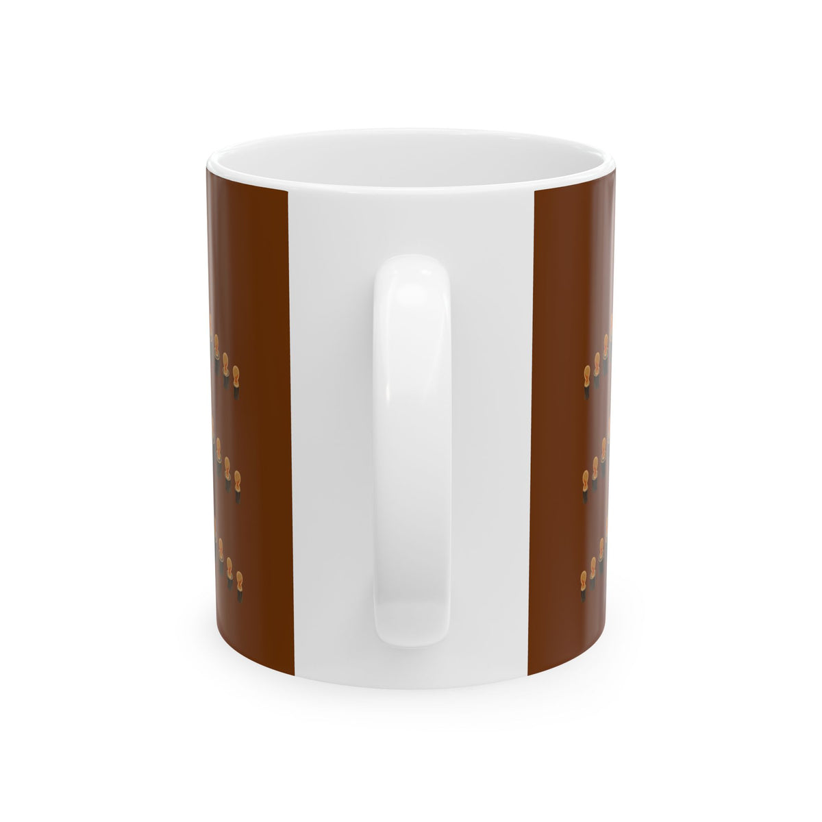 Gathered Rhythm Earth-Tone Mug