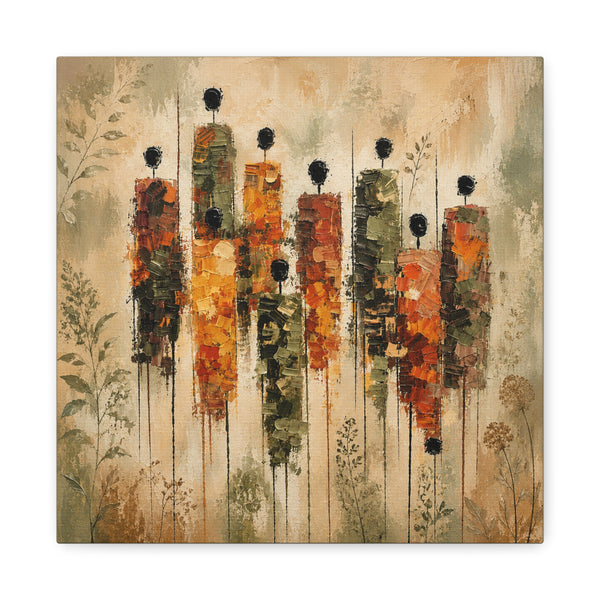 Gathered Earth Matte Canvas Print