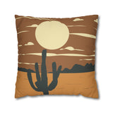 Desert Sunset Cactus Pillowcase