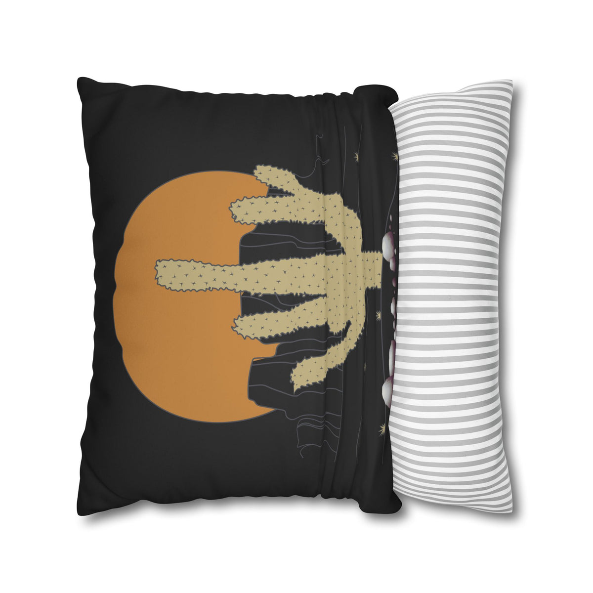 Desert Cactus Sunset Pillowcase
