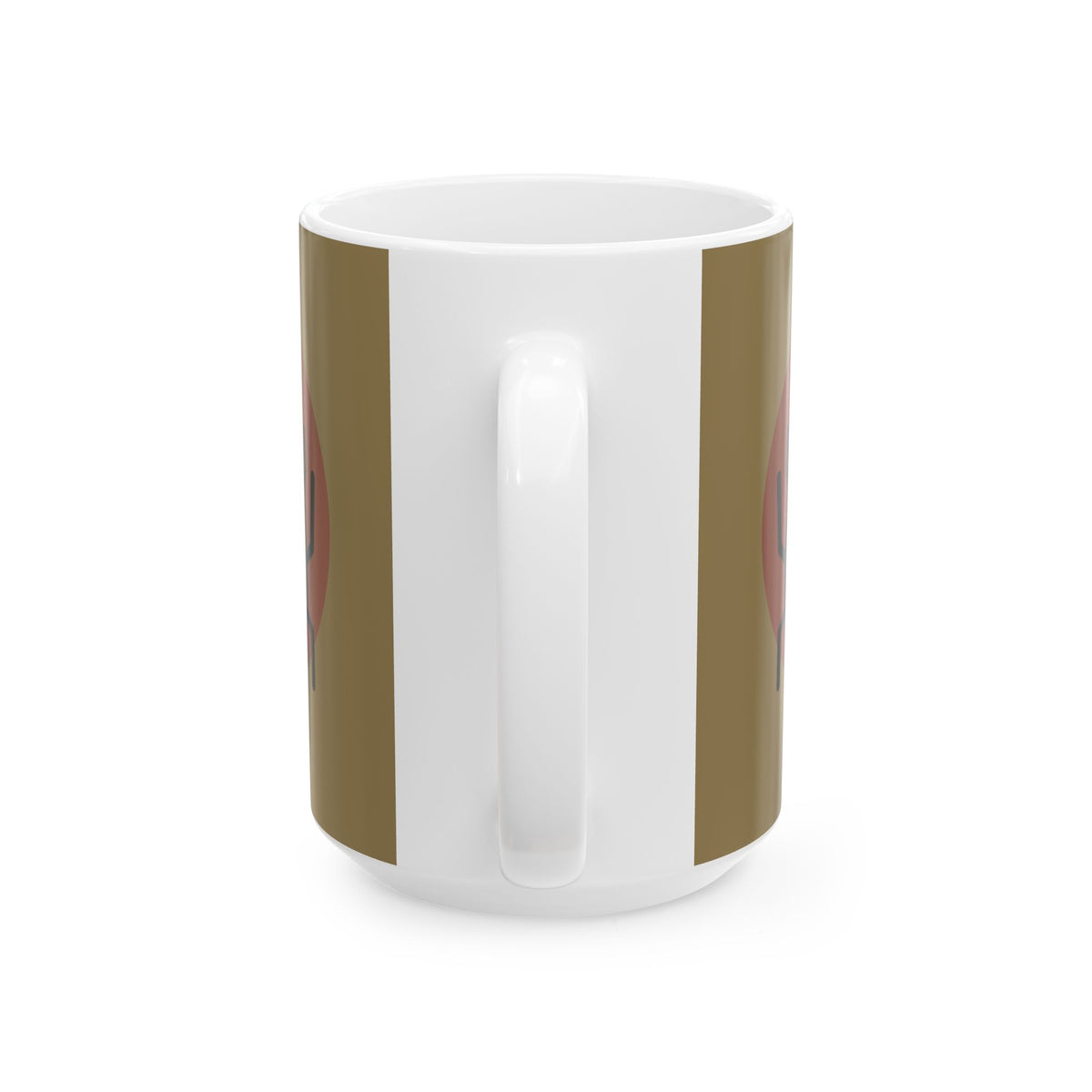 Scarab Beetle Ceramic Mug — Retro Bug Illustration Coffee Cup (11oz, 15oz)