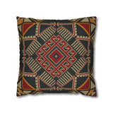 Spun Polyester Square Pillowcase