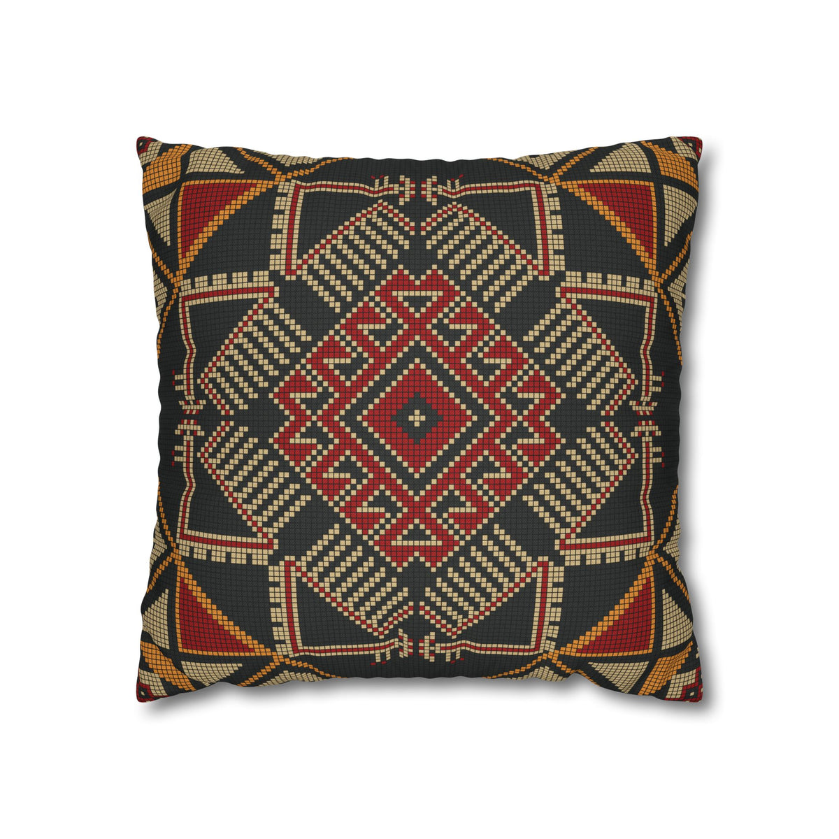 Spun Polyester Square Pillowcase