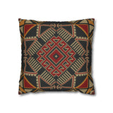 Spun Polyester Square Pillowcase