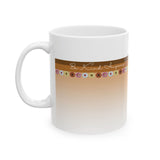 Mug - 'Be Kind Anyway' Floral Design Earthy Colors Motivational Gift
