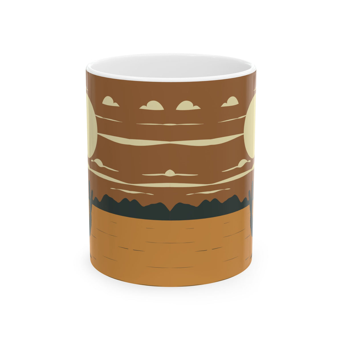 Desert Sunset Ceramic Mug