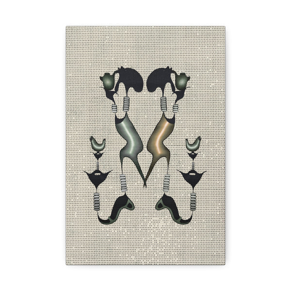Rooted Echo Canvas Wall Art