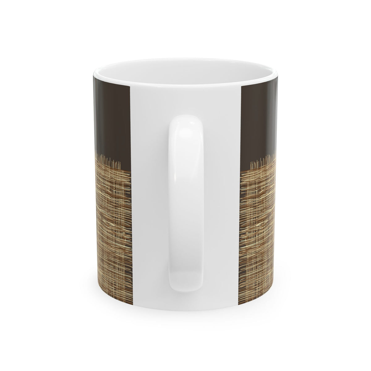 Woven Rhythm Morning Mug