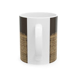 Woven Rhythm Morning Mug