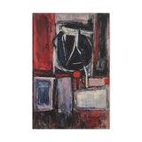Abstract Expressionism Matte Canvas Print