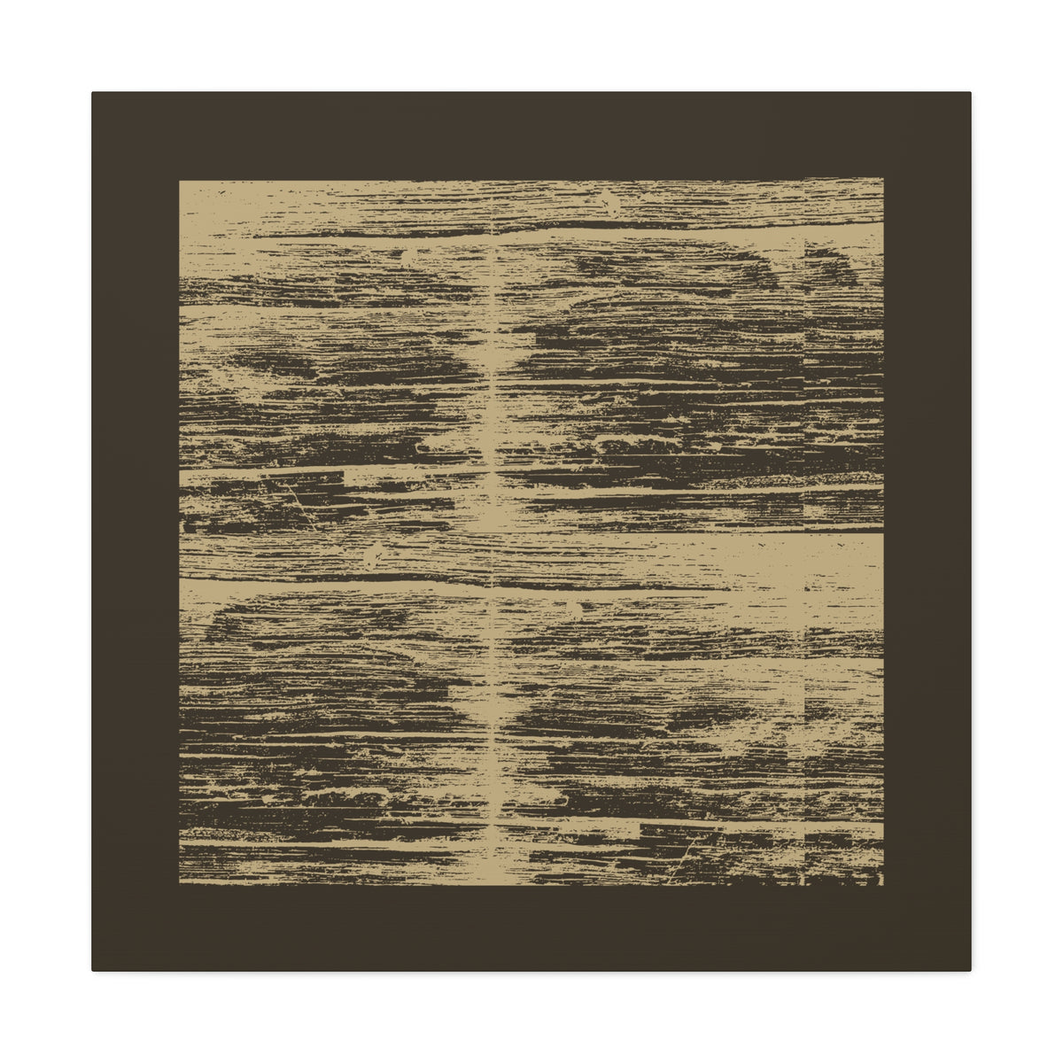 Weathered Grain Canvas Wall Art