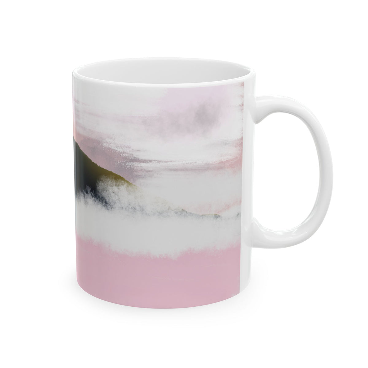Blush Horizon Ceramic Mug