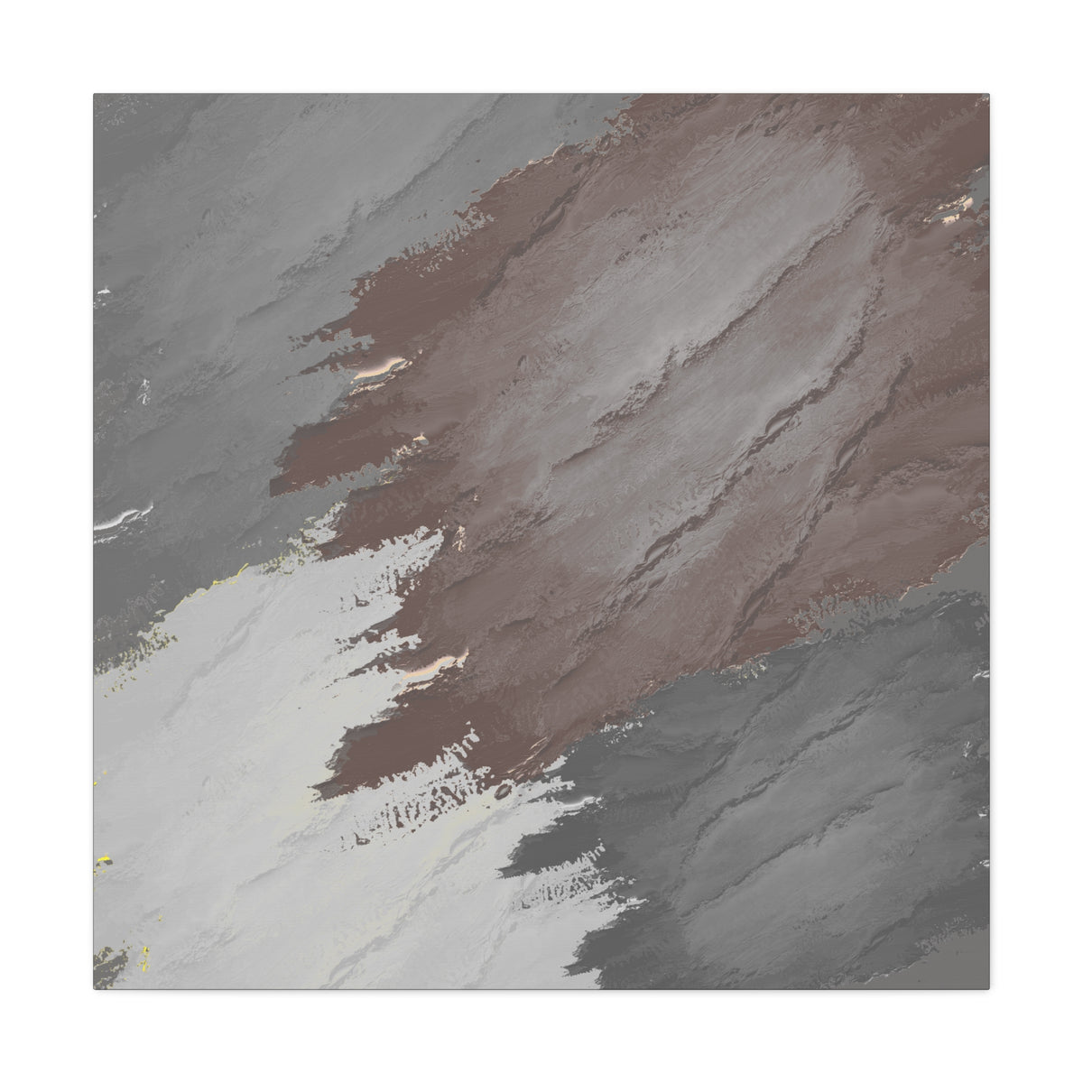 Weathered Layers Canvas Wall Art  - No Frame