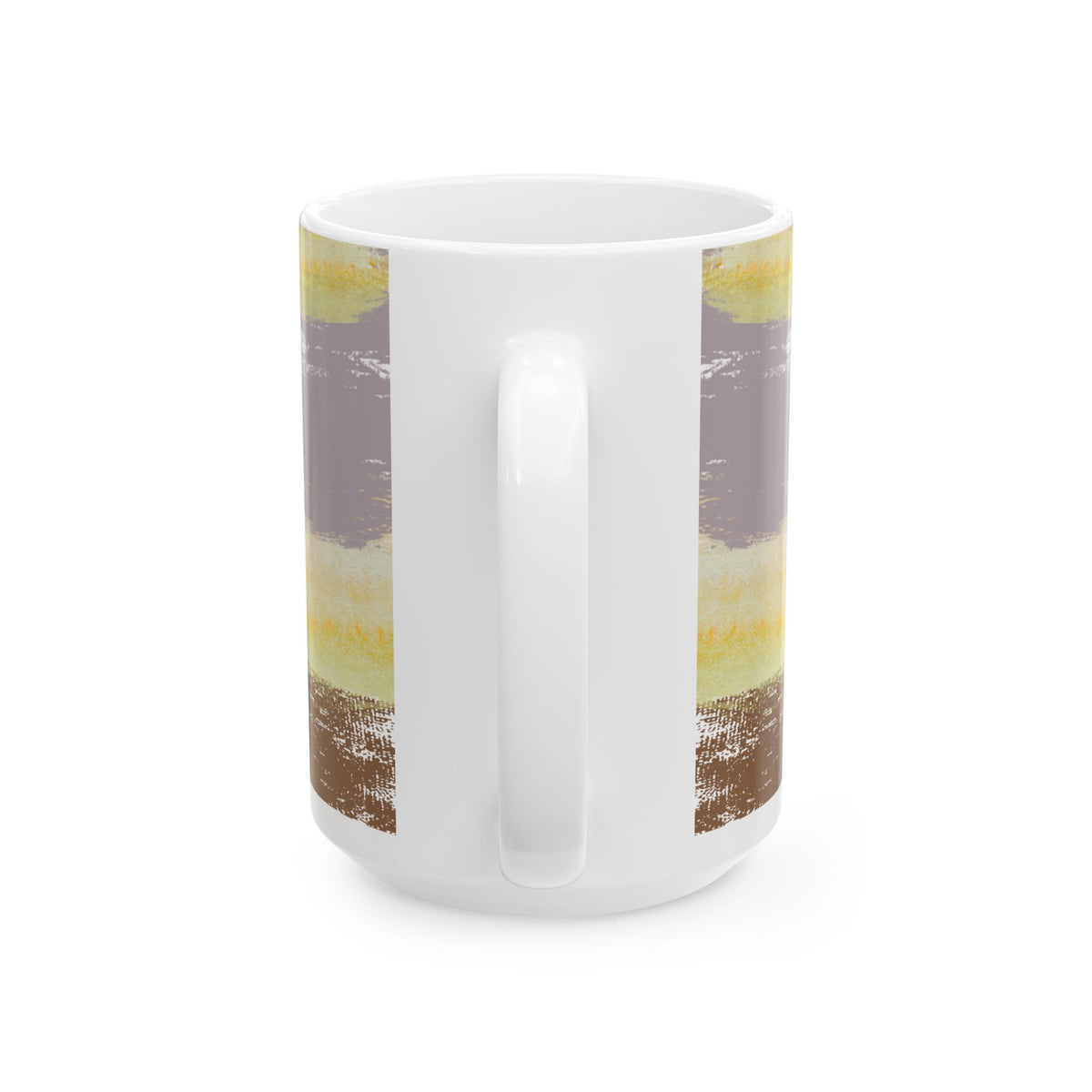 Golden Drift Ceramic Mug