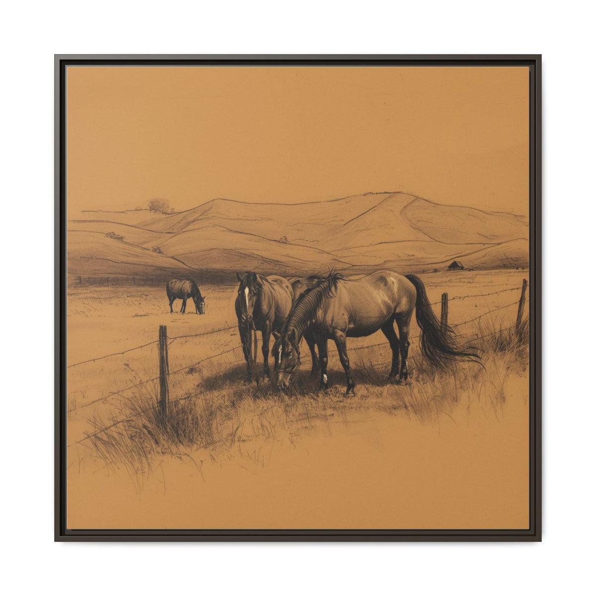 Mountain Paddock Wall Art