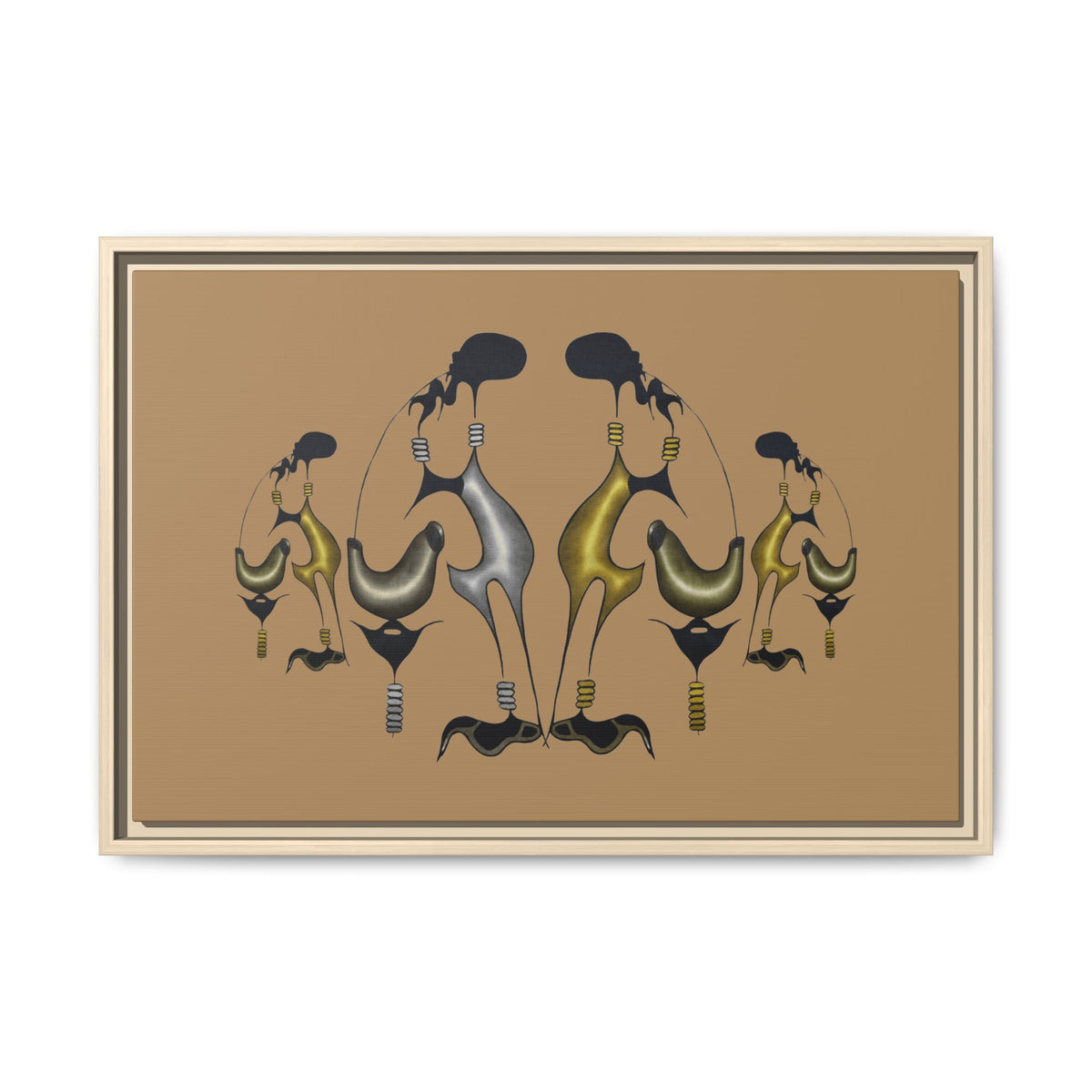 Gathering in Stillness Framed Wall Art