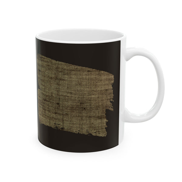 Woven Earth Stoneware Mug