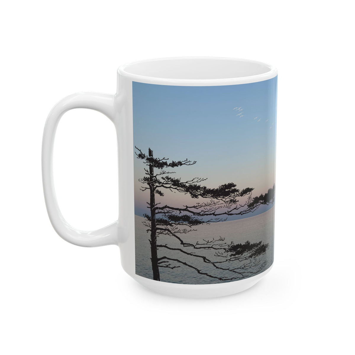 Serene Nature Ceramic Mug