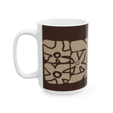 Earthen Bloom Ceramic Mug