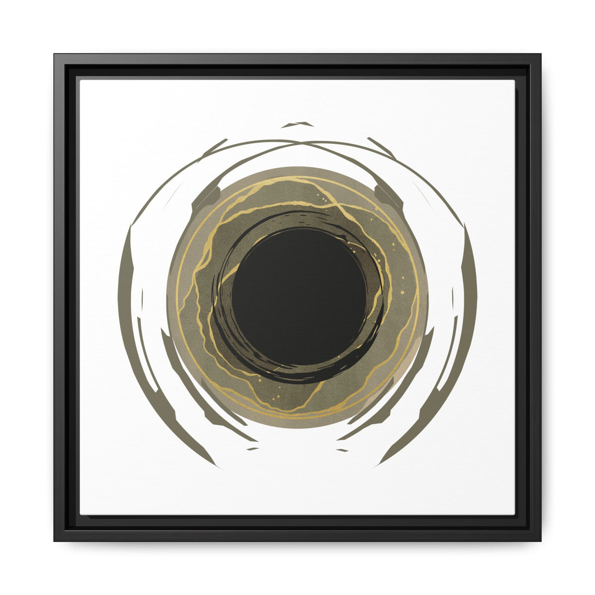 Earth Core Matte Canvas Wall Art