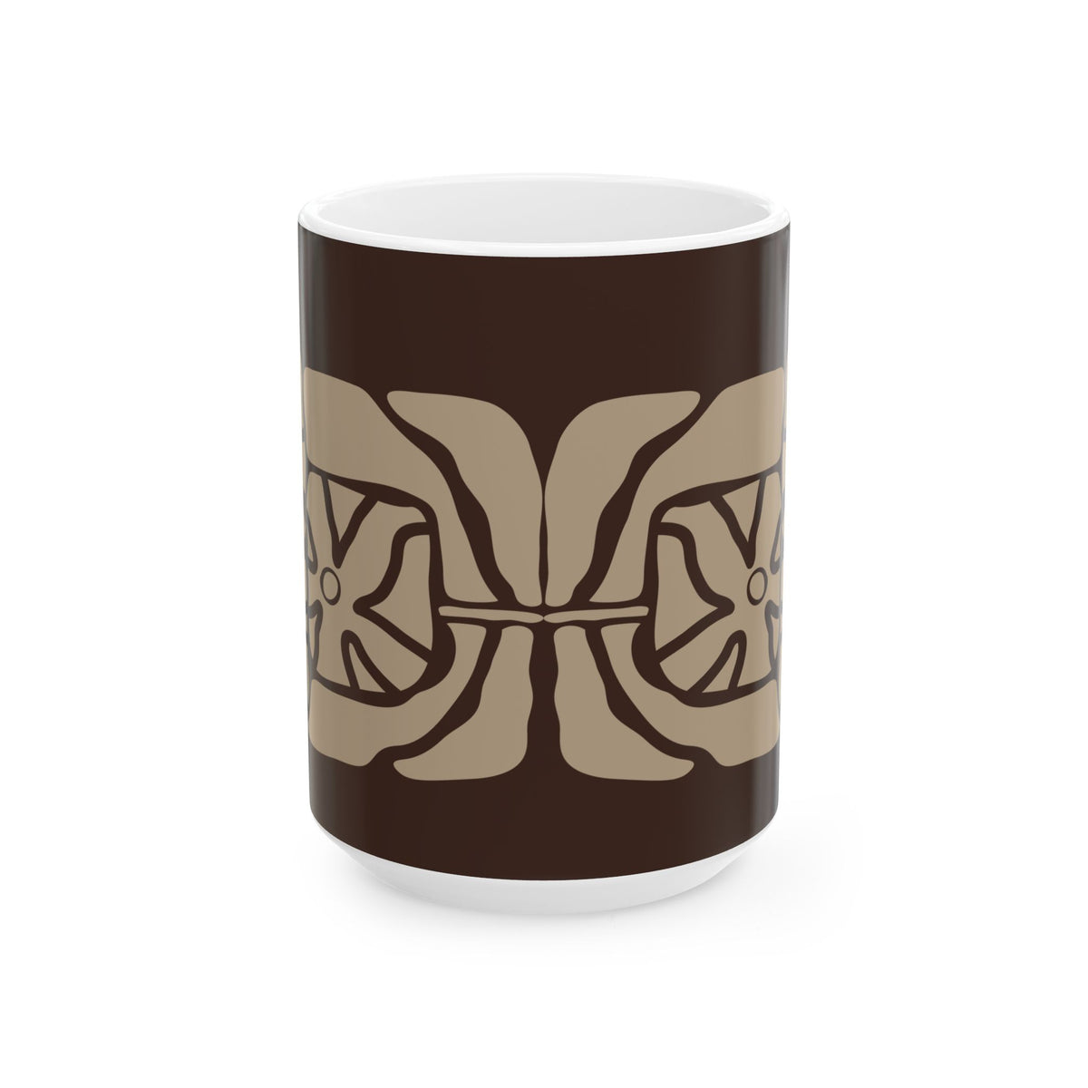 Earthen Bloom Ceramic Mug