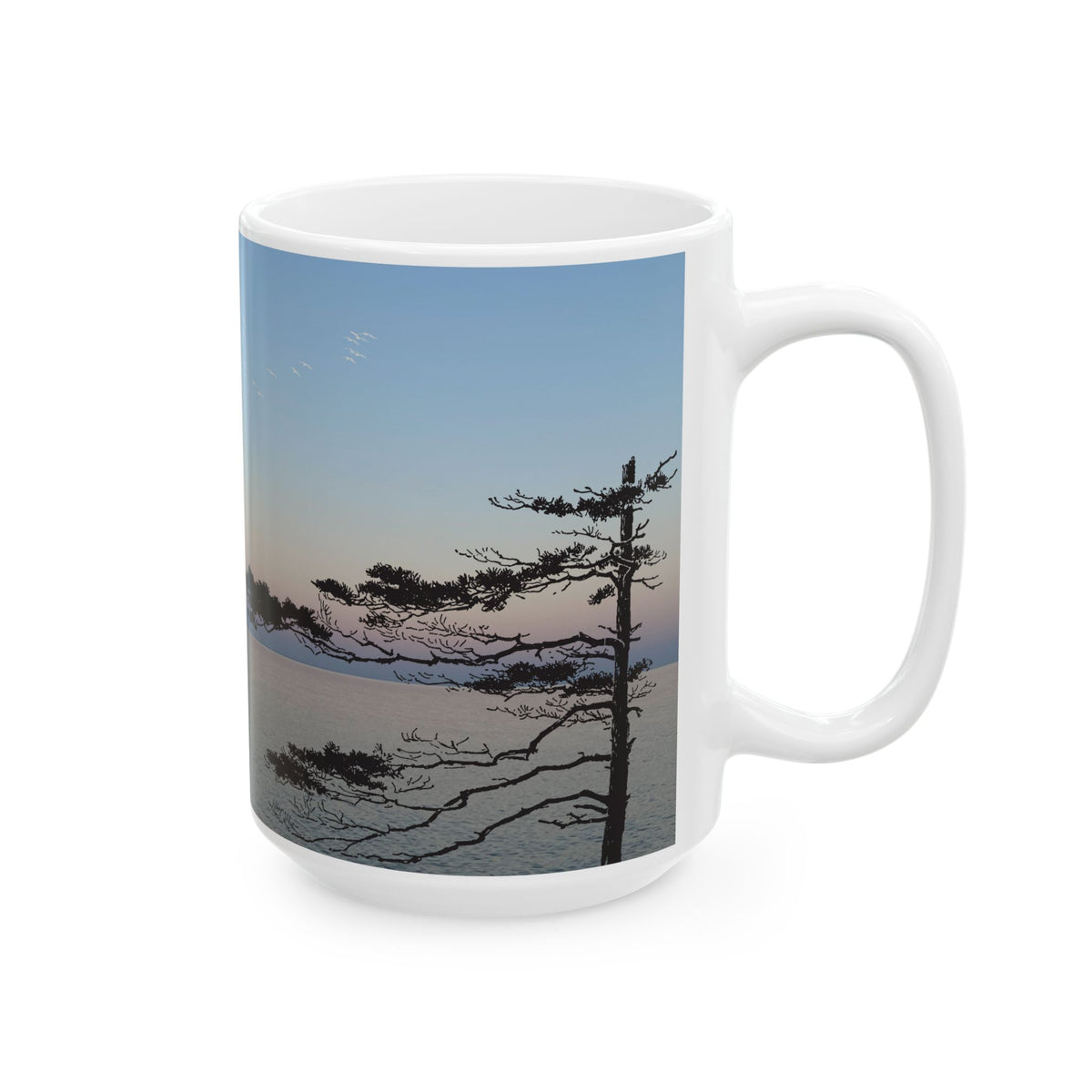 Serene Nature Ceramic Mug
