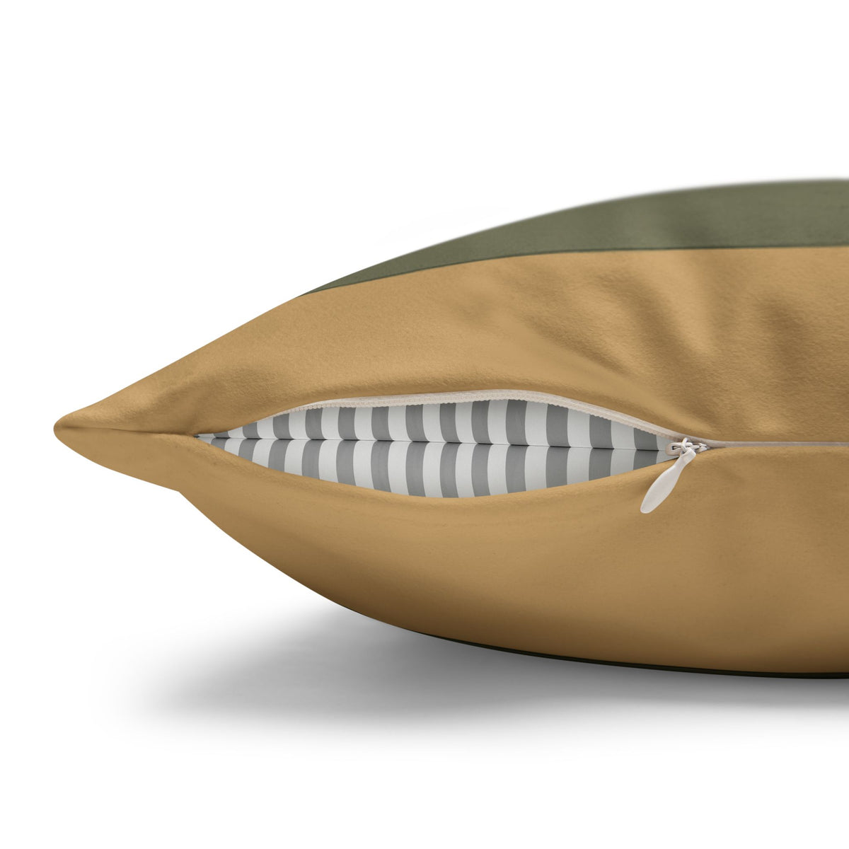 Boho Floral Faux Suede Pillowcase – Earth Tones Decorative Cushion Cover