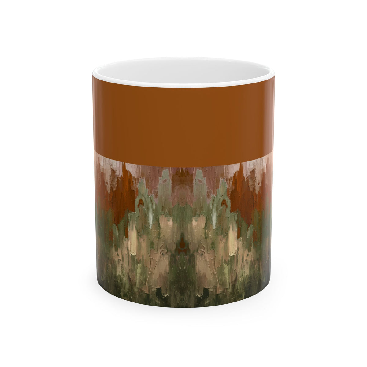 Autumn Canopy | Terracotta Accent Ceramic Mug