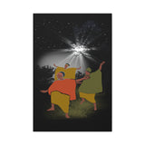 Moon Dance Matte Canvas Print