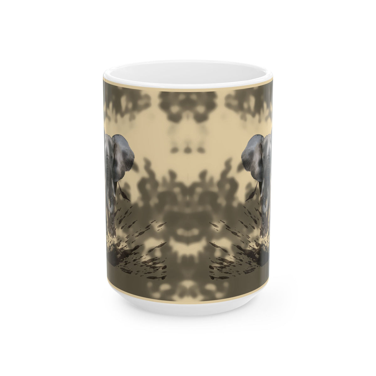 Quiet Strength Elephant Mug