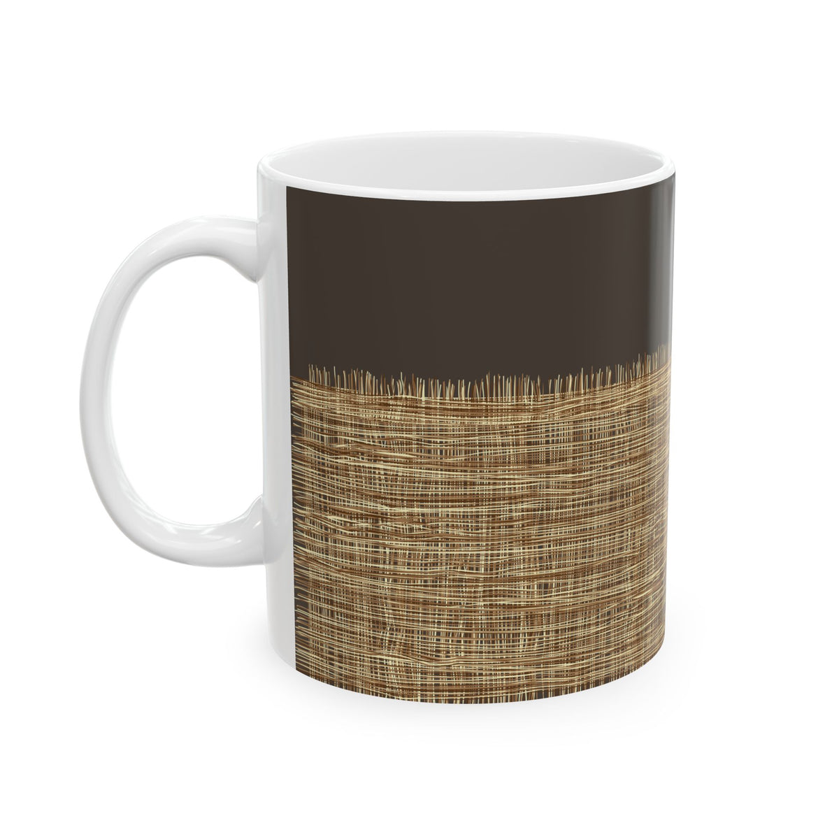 Woven Rhythm Morning Mug