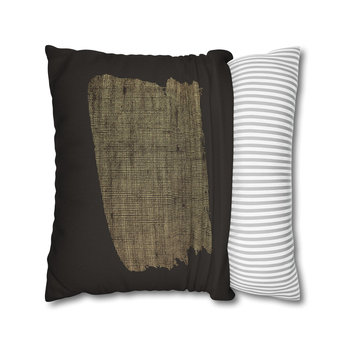 Woven Earth Accent Pillowcase