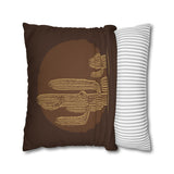 Desert Sun Saguaro Pillowcase