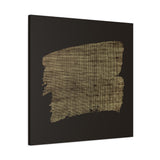 Woven Earth I – Textured Brush Canvas