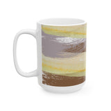Golden Drift Ceramic Mug