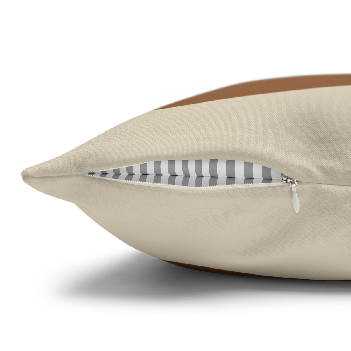 Rooted Canopy Botanical Pillow Cover - Earthy Olive & Neutral Accent Cushion