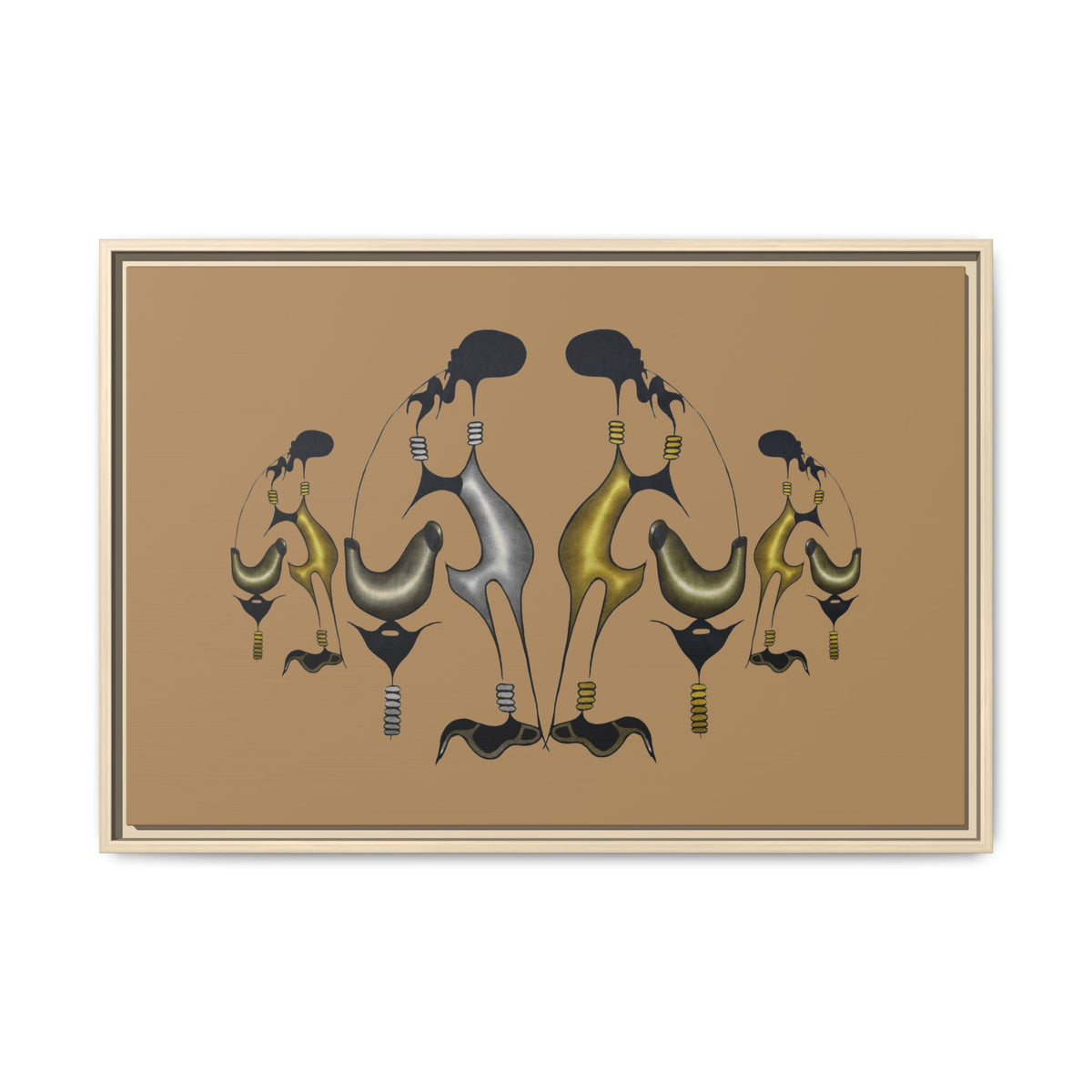 Gathering in Stillness Framed Wall Art