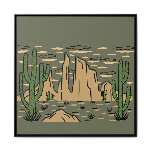 Silent Mesa Framed Wall Art