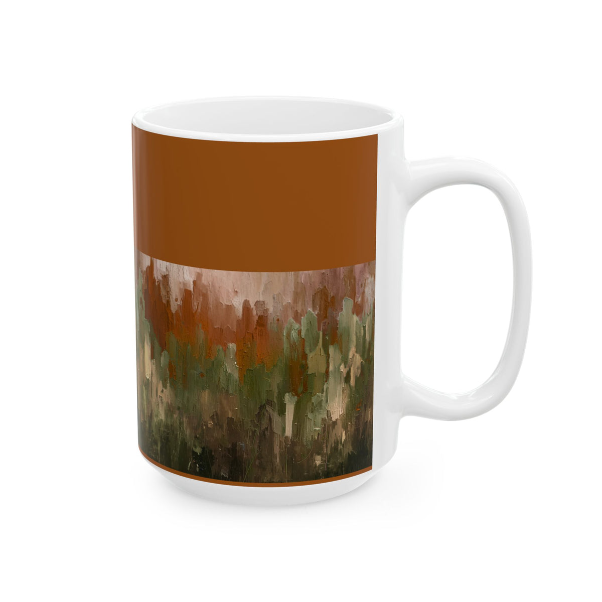 Autumn Canopy | Terracotta Accent Ceramic Mug