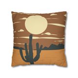 Desert Sunset Cactus Pillowcase