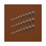 Gathered Rhythm Earth-Tone Wall Art
