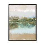 Misty Wetland at Dawn