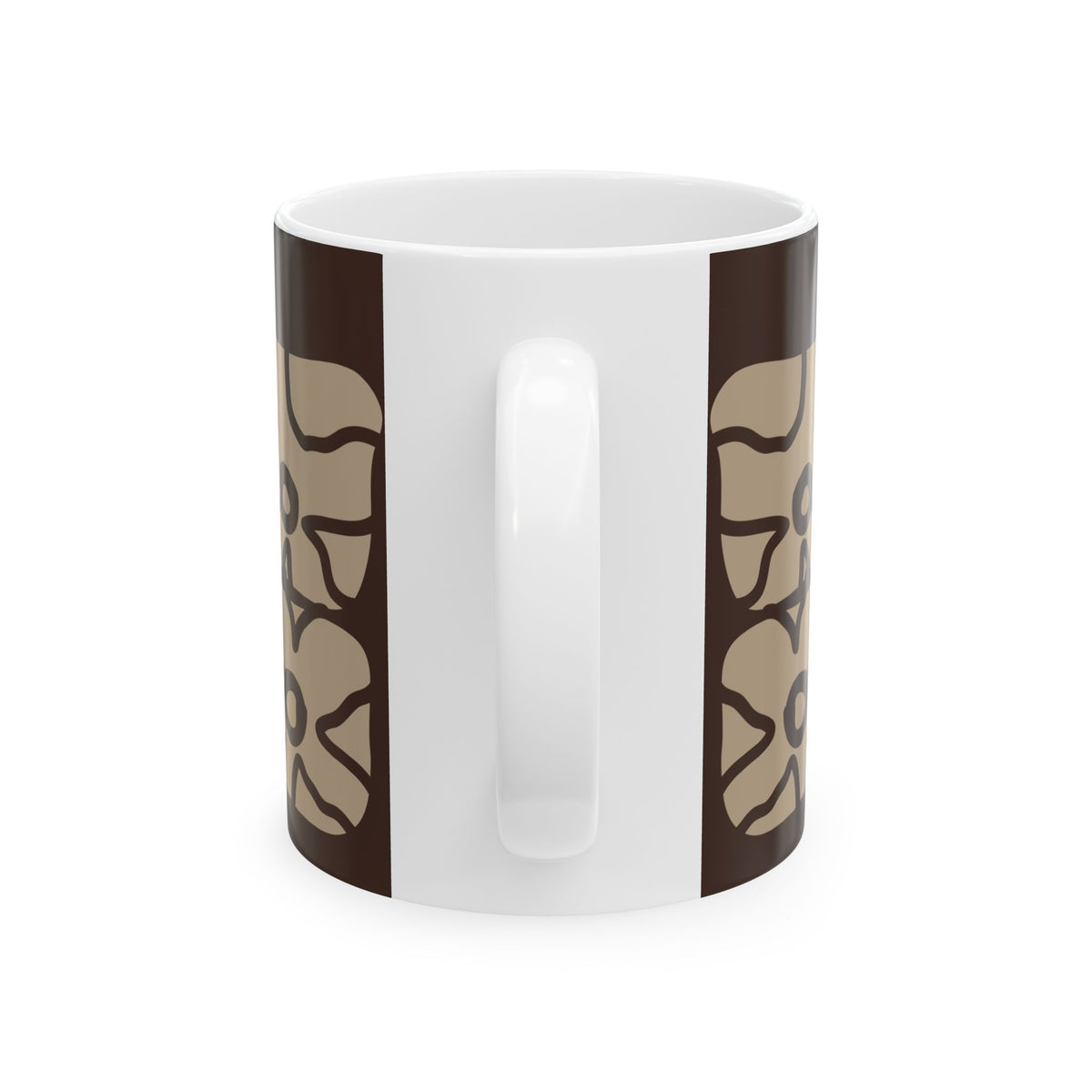 Earthen Bloom Ceramic Mug