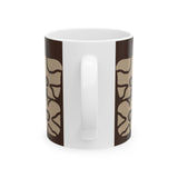 Earthen Bloom Ceramic Mug