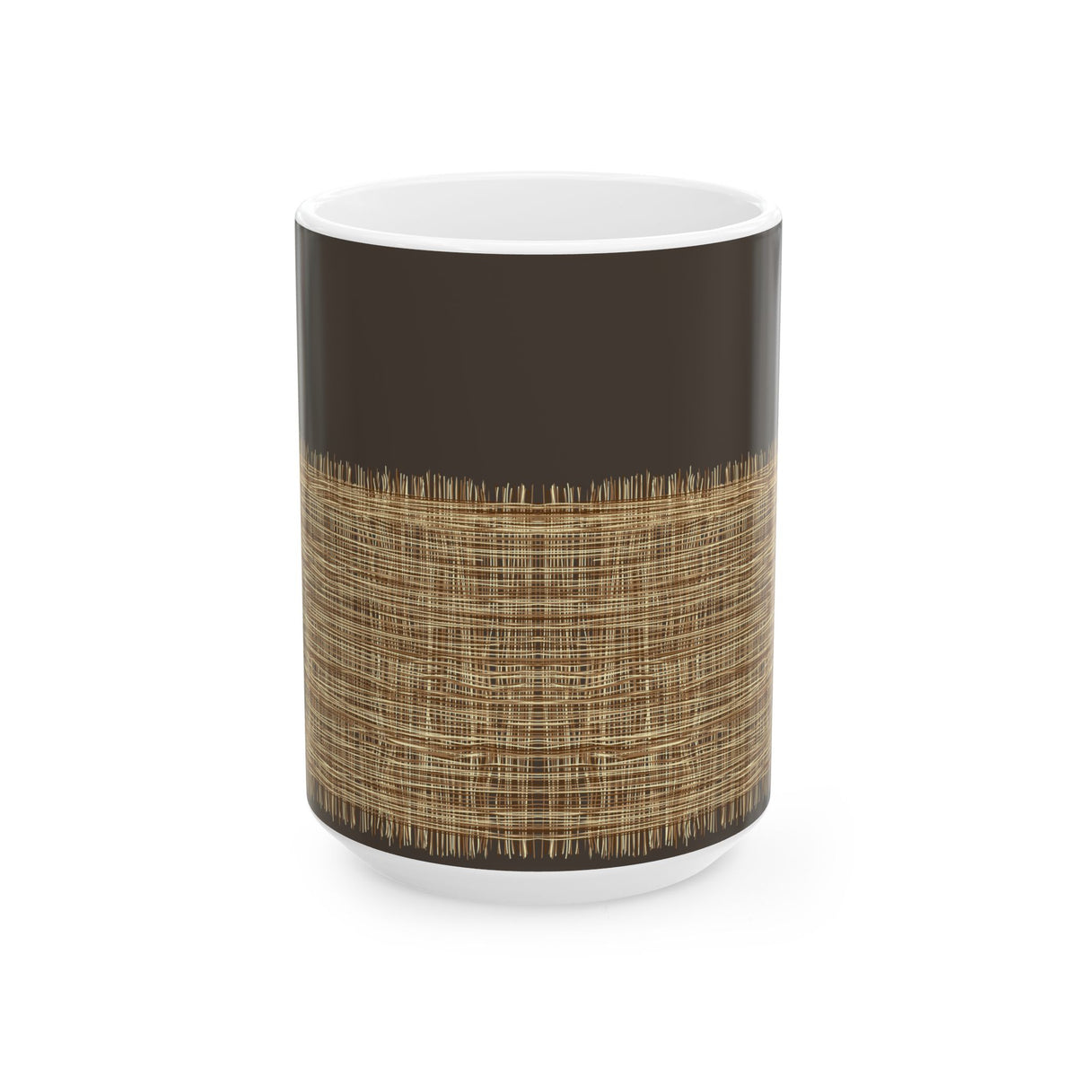 Woven Rhythm Morning Mug