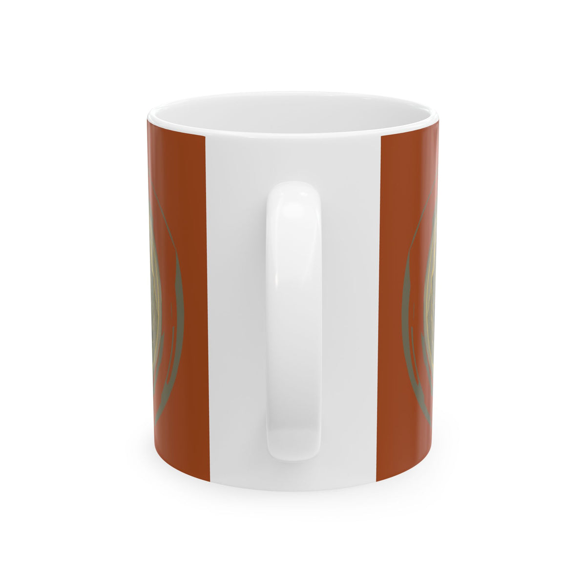 Earth Core - Earthy Brown Ceramic Coffee Cup
