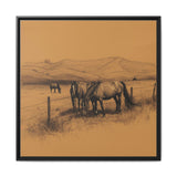 Mountain Paddock Wall Art